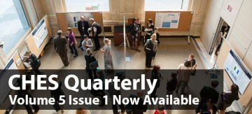 CHES Quarterly, Vol. 5, Iss. 1 The latest issue of the CHES Quarterly is available here.