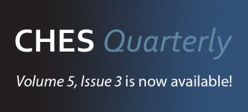 CHES Quarterly, Vol. 5, Iss. 3 is now available!